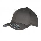 FLEXFIT | Casquette de camionneur � visi�re Wooly Combed ajustable gris fonc�