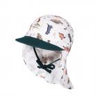MAXIMO | Boy Casquette � visi�re avec prot�ge-nuque et lien � nouer nature