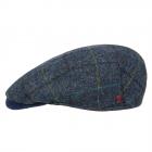 ALFONSO D'ESTE | Casquette Homme 100% laine vierge bleu