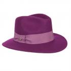 FASHION | Chapeau femme fedora unicolore viola