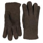 FASHION | Gants en peau de mouton pour hommes brun fonc�