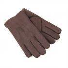 FASHION | Gants en peau de mouton pour hommes marron