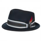 STETSON | Chapeau trilby en laine pour homme bleu