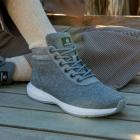 GIESSWEIN | WOOL SNEAKER HIGH TOP X pour femme gris