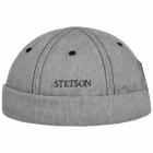 STETSON | Docker Cotton Melange gris clair
