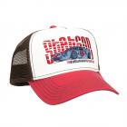 STETSON | Casquette � visi�re Trucker bordeaux