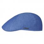 STETSON | casquette homme Texas Linen en chevron fin bleu
