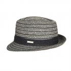 SEEBERGER | Viscosemix Braid Trilby noir