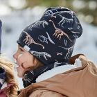 MAXIMO | MINI BONNET ENFANT IMPRIM� noir