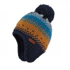 MAXIMO | MINI BONNET ENFANT AVEC POMPON bleu
