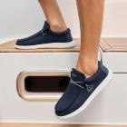 GIESSWEIN | Mocassin Merino pour homme couleur bleu oc�an 540 bleu nuit