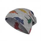 STERNTALER | Slouch Beanie Dinos gris clair