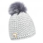 NORTON | Bonnet tricot� avec pompon gris clair