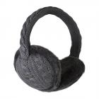 BARTS | Monique Earmuffs cache-oreilles en tricot gris fonc�