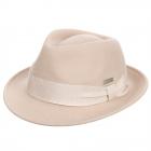 SEEBERGER | Chapeau homme feutre laine trilby beige