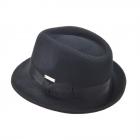 SEEBERGER | Chapeau homme feutre laine trilby noir