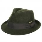 SEEBERGER | Chapeau homme feutre laine trilby olive