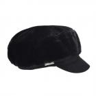SEEBERGER | Fake fur military cap noir