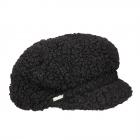 SEEBERGER | Bonnet femme Teddy Fell Balloon noir