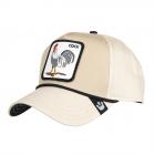 GOORIN | Motiv: Rooster 100 Truckercap blanc laine