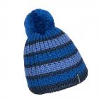 McBEANIE | Bonnet tricot� d'hiver avec pompon bleu