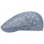 STETSON | Casquette plate en coton/lin jeans