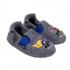 NANGA | Chaussons gar�on avec semelles antid�rapantes et motif Moto gris