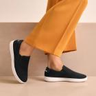 GIESSWEIN | Wood Sneaker Slip-On femme noir noir