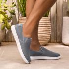 GIESSWEIN | Wood Sneaker Slip-On Hommes Gris gris