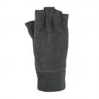 FASHION | Gants mi doigts en micropolaire pour hommes anthracite