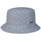 STETSON | Bob � chevrons en coton bleu clair