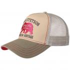 STETSON | Trucker Cap Casquette � visi�re avec motif ours compos�e de 6 panneaux sable