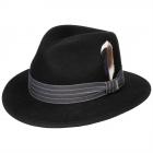 STETSON | Traveller Woolfelt Chapeau homme en feutre � large bord noir