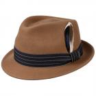 STETSON | Trilby Woolfelt Chapeau avec charme brun moyen