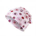 STERNTALER | Kids Slouch Beanie imprim� avec plein de petites fraises en rose 