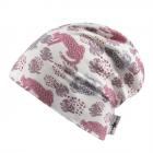 STERNTALER | Bonnet d�contract� pour enfants avec l�opards et feuilles en jersey flamm� nature