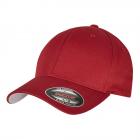 FLEXFIT | Wooly Combed casquette unisexe XXS-XXL rouge-brun