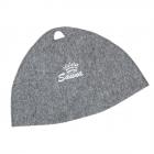 HUTTER | Chapeau de sauna 100% laine gris