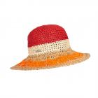 SEEBERGER | Papier crochet cloche multicolore rouge fonc�