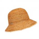 SEEBERGER | Cloche crochet en raphia sable