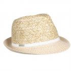 SEEBERGER | Chapeau d'�t� Trilby pour femmes Paperbraid mix nature