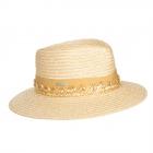 SEEBERGER | Chapeau � bord large en paille pour femmes Protection UV standard 80 nature