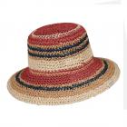 BARTS | Chapeau d'�t� pour femmes en tricot dans des couleurs vives vieux rose