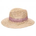 BARTS | Chapeau femme � plumes tricot� en optique bicolore lilas