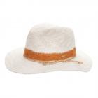 BARTS | Chapeau femme � plumes tricot� en optique bicolore marron