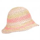 FASHION | Cloche en papier ray� pour femmes avec paillettes nature