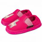 GIESSWEIN | Filles Pantoufles mi-hautes Andau en coton motif alpaga framboise