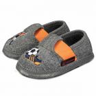 GIESSWEIN | Chaussons mi-hauts en laine vierge TACHERTING gar�ons footballeurs gris