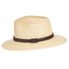 HUTTER | Chapeau original Panama Traveller en croquet combi nature