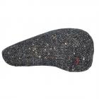 ALFONSO D'ESTE | Casquette plate � visi�re en laine m�lang�e bleu
